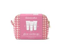 This Works Glow on the Go Set - Perfect Body Travel Favourites Gift Set | Body-brightening set includes Perfect Cleavage & Neck Serum, Vit C Glow Lotion & Perfect Legs Skin Miracle, 3 x 30ml