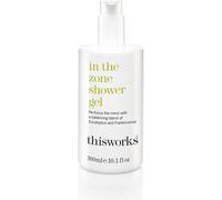 This Works In The Zone Shower Gel 300 ml, Moisturising Hand & Body Wash with Eu
