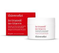 This Works In Transit No Traces Cleansing Pads Rosewater Mint Infused 80 pads