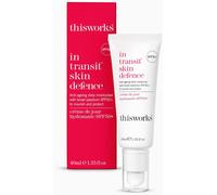 This Works - In Transit Skin Defence SPF50+ Face Moisturiser (40ml) with Hyalur