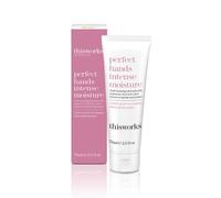 This Works Perfect Hands Intense Moisture, 75 ml - Hydrating Hand Cream Enriched with Larch Extract, Coconut and Fragranced Botanicals -