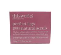THIS WORKS Perfect Legs Balm 100% Natural Scrub Pink Himalyan Salt Essential Oil