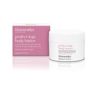 This Works Perfect Legs Body Butter, 200 ml - Body Lotion with Mood-Boosting Geranium and Orange Essential Oils - Nourishing Body Moisturiser with