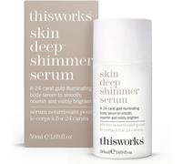 This Works Skin Deep Shimmer Serum - Brightening & Smoothing Skin Treatment w