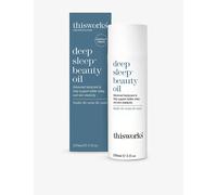 This Works Deep Sleep Beauty Oil 150ml, Hydrating and Moisturising Face and Body Oil with Lavender, Camomile & Vetivert