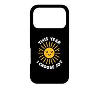 This Year I Choose Joy Happy Sun Radiant Positivity Case for iPhone 17 Pro