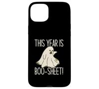 THIS YEAR IS BOO-SHEET! Funny Halloween Sad Ghost Meme Case for iPhone 15 Plus