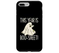THIS YEAR IS BOO-SHEET! Funny Halloween Sad Ghost Meme Case for iPhone 7 Plus/8 Plus