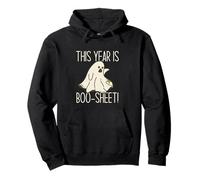 THIS YEAR IS BOO-SHEET! Funny Halloween Sad Ghost Meme Pullover Hoodie