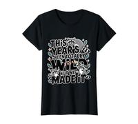 This Year's Been Totally Wild But We Made It - Value Graphic T-Shirt, Women, Black, M