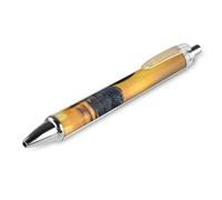 THisdownd Common Sunset Ballpoint Retractable Pen 0.5mm Smooth Writing Black Ink Ball Point Note Taking Accessories For Office 1 PCS