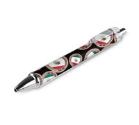 THisdownd Logo of Mexico Flag Ballpoint Retractable Pen 0.5mm Smooth Writing Black Ink Ball Point Note Taking Accessories For Office 1 PCS