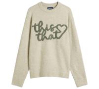 thisisneverthat Men's Heart Logo Knit Jumper Sand