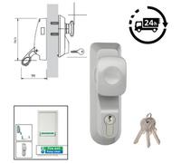 thisiswholesale.co.uk 1413 Outside Key Access Device Knob Handle For Fire Exit Push Pad/bar - Reversible For Lh/rh Doors 1413.le.se