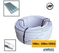 thisiswholesale.co.uk 16mm Ufh Pipe - Pex Underfloor Heating Pipe 100M - Pex-Al-Pex Barrier Pipe (2.0mm Wall Thickness Insulated Multi-Layer Wras)