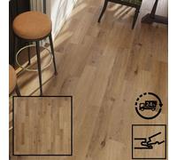 thisiswholesale.co.uk Spc Click Vinyl Tile Flooring - Authentic Oak Mini Plank C/w 1mm Underlay Layer