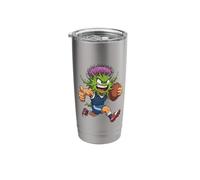 Thistle Charge Scottish Rugby Motif on The Run Stainless Steel Insulated Tumbler