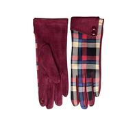 Thistle Gem Elegant Ladies Sleeved Button Gloves - Timeless Style, Warm ang Cozy Gloves for Ladies - Perfect fit for Every Occasion (Burgundy)