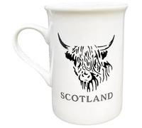 Thistle Products Highland Coo Porecelain Mug