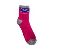 Thistle Products Ladies Saltire 'Scotland' Socks