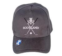 Thistle Products Ltd Grey Scotland Golf Baseball Cap G02