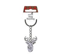 Thistle Products Metal Stag Keyring, P4S-2