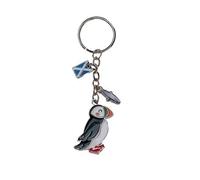 Thistle Products Puffin Charm Keyring