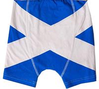 THISTLE PRODUCTS Scotland Saltire Flag Boxer Shorts (Large)