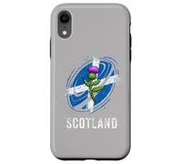 Thistle Scotland Flag for Scottish Rugby Fan St Andrews Day Case for iPhone XR