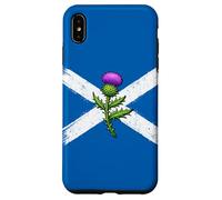 Thistle Scotland Flag St Andrews Day Proud Scottish Rugby Case for iPhone XS Max