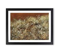 Thistles By John Singer Sargent Classic Painting Framed Print | A3 Black Framed Wall Art | Ready to Hang | Classic Historical Picture | Living Room Bedroom Lounge Office