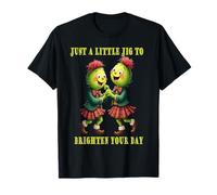 Thistles Wearing Plaid A Little Jig To Brighten Your Day T-Shirt