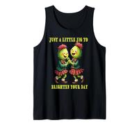 Thistles Wearing Plaid A Little Jig To Brighten Your Day Tank Top