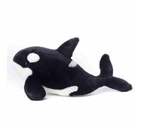 ThisToffGuys 14.6" Realistic Orca Plush Toy,Soft Killer Whale Stuffed Animal,Ocean Plush(Orcinus orca)