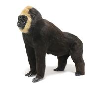 ThisToffGuys 29cm Realistic Orangutan Figurine, Faux Fur/Real & Polyresin Model, Home Decor, Gift(Pan troglodytes)