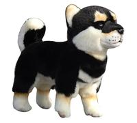 ThisToffGuys 30cm Cute Shiba Inu Plush Toy - Soft, Cuddly Stuffed Animal(Brown)