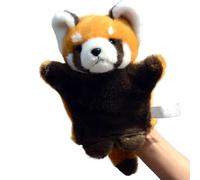 ThisToffGuys Adorable Red Panda Hand Puppet Plush Toy(Ailurus fulgens)