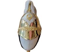 ThisToffGuys British Household Cavalry Helmet Replica | Royal Guards Lifeguards Trooper Cuirassier Helmet with Plume | Collectible Headwear(A)