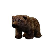 ThisToffGuys Simulation Brown Bear Plush Toy Grizzly Soft Doll