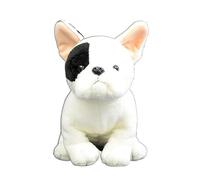 ThisToffGuys Simulation Cute Dog Doll Bulldog Squatting Plush Toy