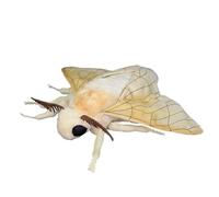 ThisToffGuys Simulation Series Silkworm Moth Plush Toy Animal Doll Soft And Cute Companion Gift Home Ornaments