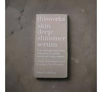 This Works Skin Deep Shimmer Serum - Brightening & Smoothing Skin Treatment with Vitamin A & Antioxidants - Indulgent Hydration for a Radiant, Youthful Glow - 50ml