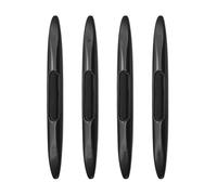 THJKCVSD 4 Pcs Car Door Edge Protector, for BMW 8er M8 G14 G15 G16 F91 F92 F93 840i 840d M850i M8 Car Door Anti-collision Protector,Front Rear Bumper Guard,Car exterior decoration,A/Black
