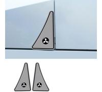 THJKCVSD 4 Pcs Car Door Edge Protector, for Mitsubishi ASX Eclipse Cross/Eclipse Lancer Outlander Car Door Anti-collision Protector,Front Rear Bumper Guard,Car exterior decoration,Grey