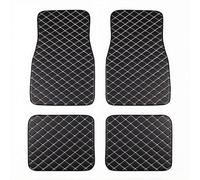 THJKCVSD 4PC Set Car Floor Mats,For VW Passat B7 B7 3C,Waterproof Non-Slip Protection Mat,Easy to Clean Floor Mats Front Rear,Car Interior Accessory,B