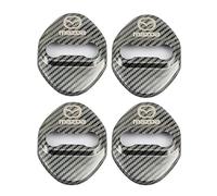 THJKCVSD 4Pcs Car Door Lock Cover, for Mazda 3 2019-2024 Car Door Latch,Car Lock Protector Cover Protector