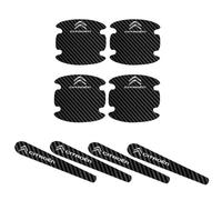 THJKCVSD 8pcs Car Door Handle Protector, For Citroen Berlingo 2011-2023 Anti Scratch Waterproof Paints Protection,Exterior Accessory