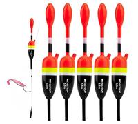 THKFISH Fishing Bobbers and Floats - Slip Bobbers for Crappie Fishing, Balsa Floats