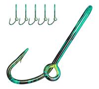 THKFISH Fishing Hooks Hat, 5PCS Pins for Fishing Hat Hook Clip Gold Fish Hook Hat Clip Fish Hooks for Hat,Tie Clips