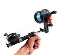 THKFISH Portable Fishing Line Spooler Machine Handheld Fishing Line Winder (Black)